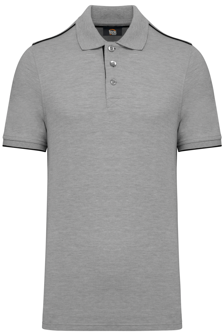 MEN'S SHORT-SLEEVED CONTRASTING DAYTODAY POLO SHIRT