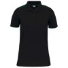 LADIES' SHORT-SLEEVED CONTRASTING DAYTODAY POLO SHIRT