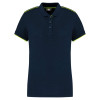 LADIES' SHORT-SLEEVED CONTRASTING DAYTODAY POLO SHIRT