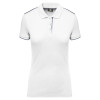 LADIES' SHORT-SLEEVED CONTRASTING DAYTODAY POLO SHIRT