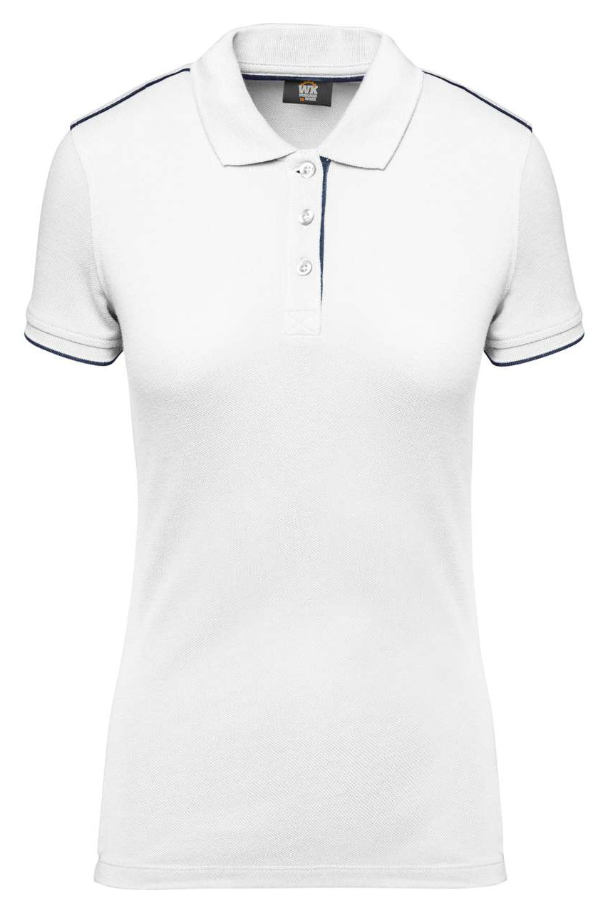 LADIES' SHORT-SLEEVED CONTRASTING DAYTODAY POLO SHIRT