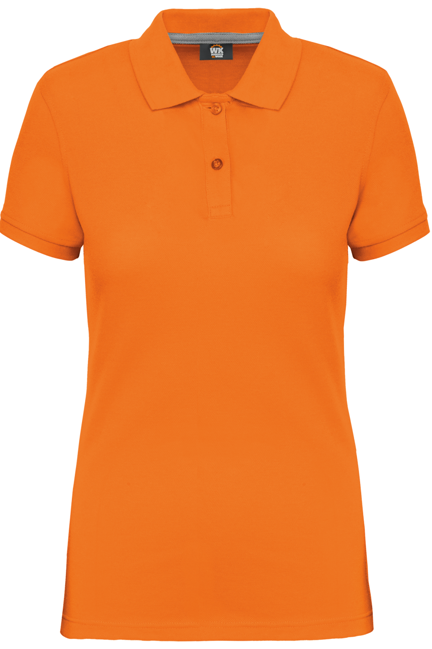 LADIES' SHORT-SLEEVED POLO SHIRT