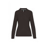 LADIES' LONG-SLEEVED POLO SHIRT
