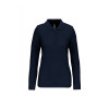 LADIES' LONG-SLEEVED POLO SHIRT