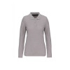 LADIES' LONG-SLEEVED POLO SHIRT