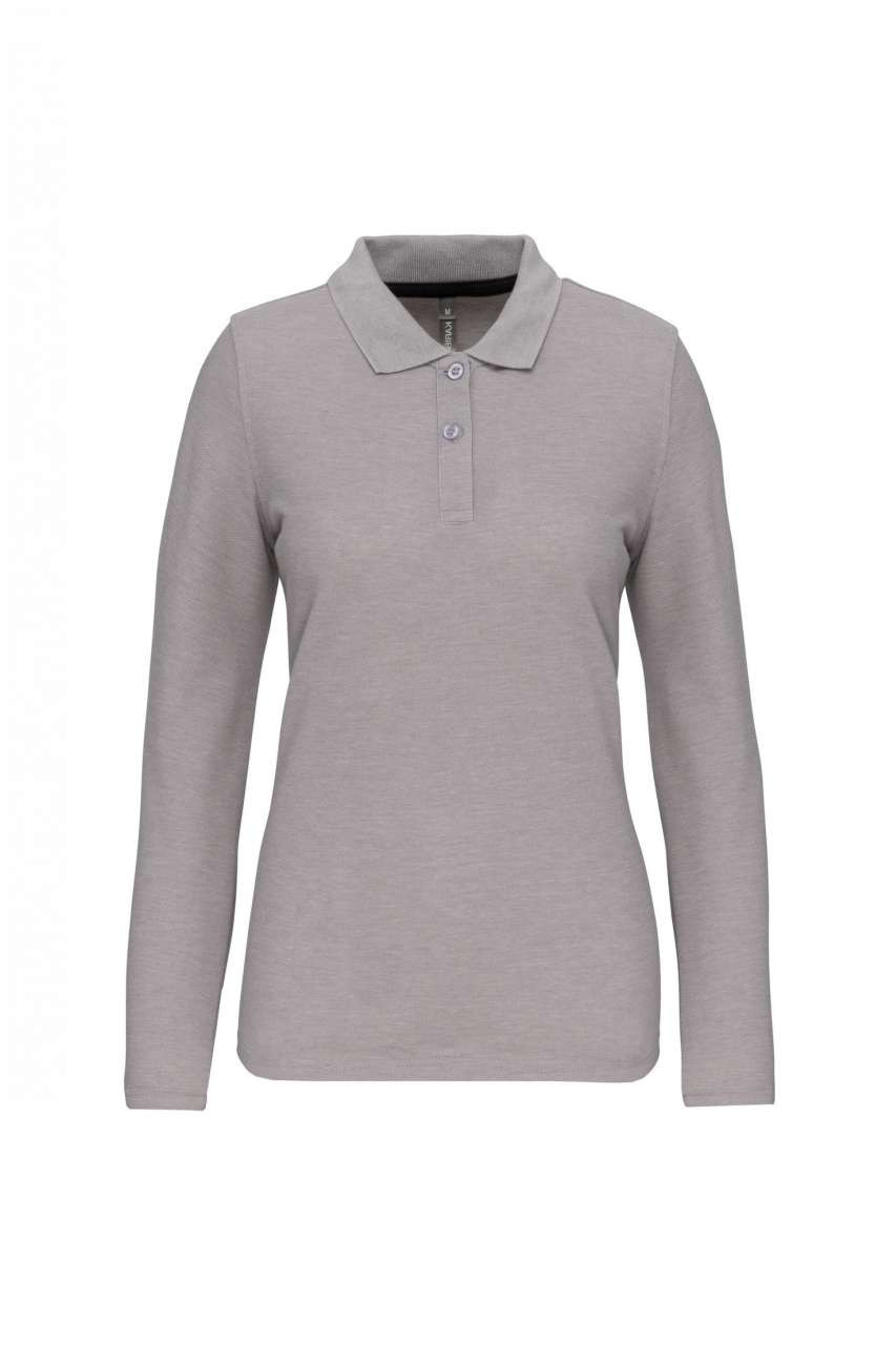 LADIES' LONG-SLEEVED POLO SHIRT
