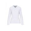 LADIES' LONG-SLEEVED POLO SHIRT