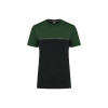 UNISEX ECO-FRIENDLY SHORT SLEEVE TWO-TONE T-SHIRT