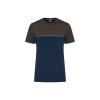 UNISEX ECO-FRIENDLY SHORT SLEEVE TWO-TONE T-SHIRT