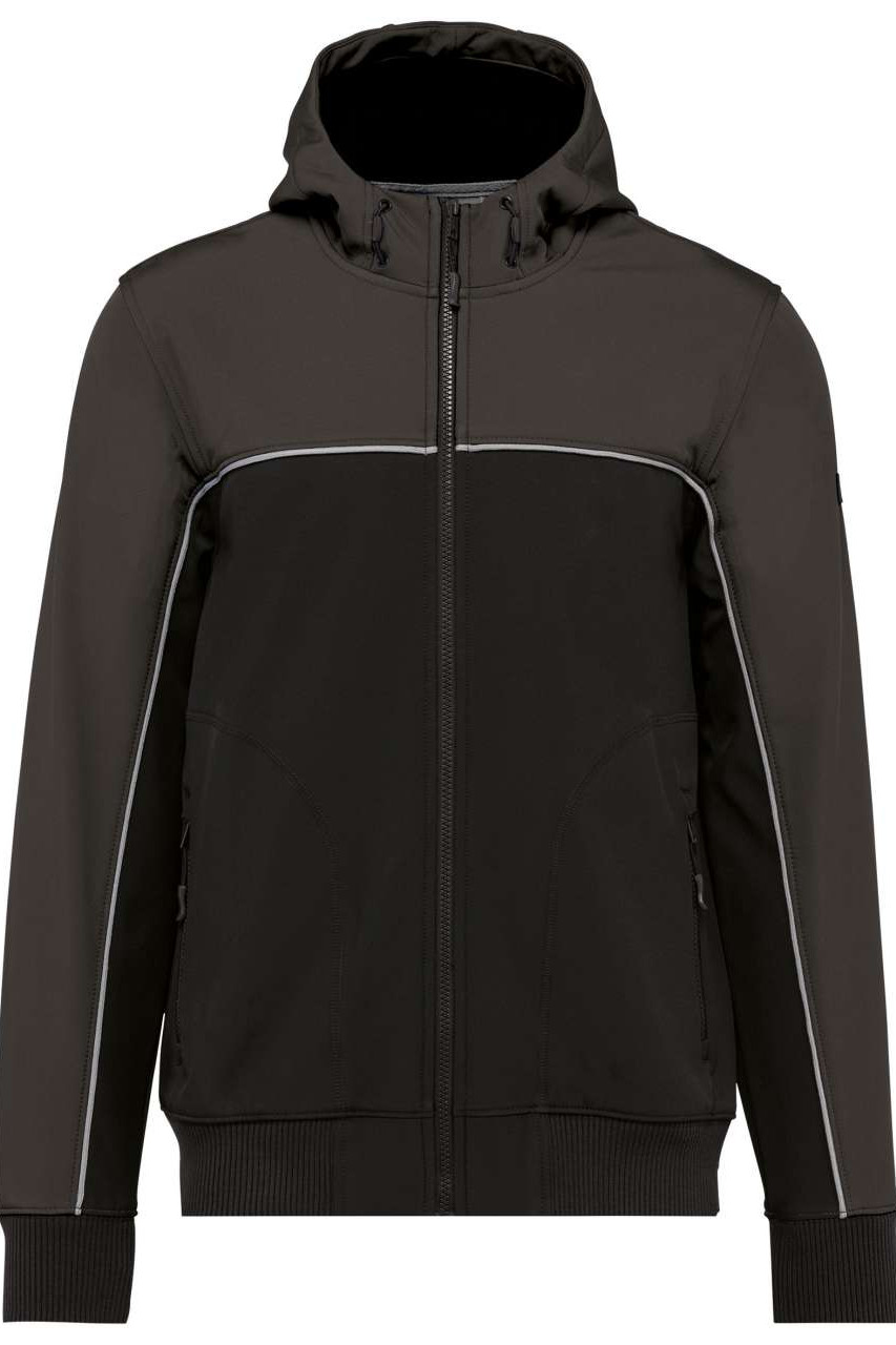 UNISEX 3-LAYER TWO-TONE BIONIC SOFTSHELL JACKET