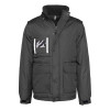 DETACHABLE-SLEEVED WORKWEAR PARKA