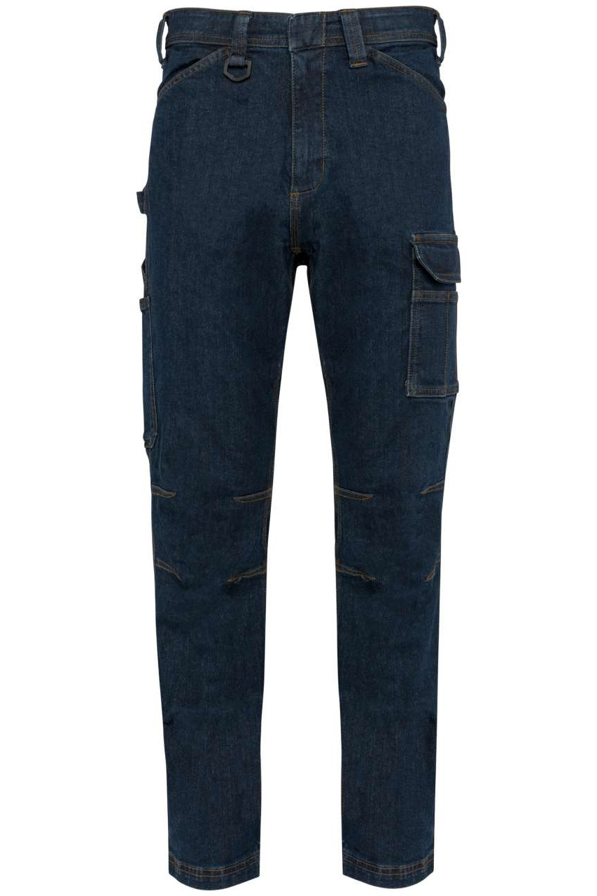 MEN'S MULTIPOCKET DENIM TROUSERS