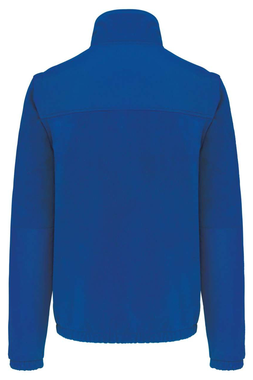FLEECE JACKET WITH REMOVABLE SLEEVES