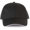 OEKOTEX CERTIFIED 6 PANELS CAP WITH SANDWICH PEAK