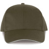 OEKOTEX CERTIFIED 6 PANELS CAP WITH SANDWICH PEAK