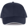 OEKOTEX CERTIFIED 6 PANELS CAP WITH SANDWICH PEAK