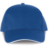 OEKOTEX CERTIFIED 6 PANELS CAP WITH SANDWICH PEAK