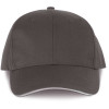 OEKOTEX CERTIFIED 6 PANELS CAP WITH SANDWICH PEAK