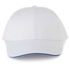 OEKOTEX CERTIFIED 6 PANELS CAP WITH SANDWICH PEAK