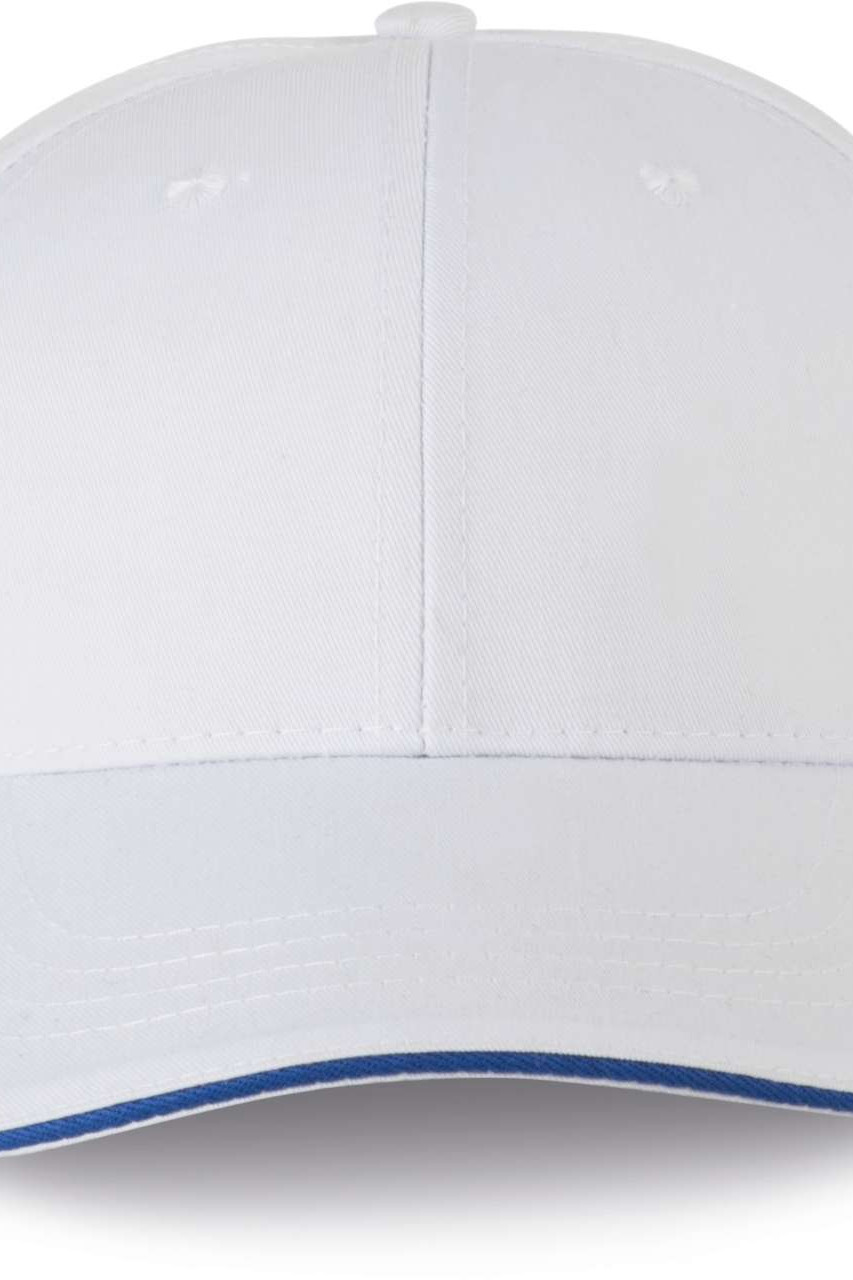 OEKOTEX CERTIFIED 6 PANELS CAP WITH SANDWICH PEAK