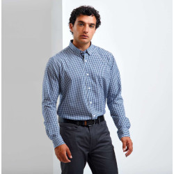 'MAXTON' CHECK MEN'S LONG SLEEVE SHIRT
