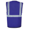 COMFORT EXECUTIVE SAFETY VEST "HAMBURG" - MULTIFUNCTIONAL WITH POCKETS