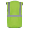COMFORT EXECUTIVE SAFETY VEST "HAMBURG" - MULTIFUNCTIONAL WITH POCKETS