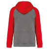 ADULT TWO-TONE HOODED SWEATSHIRT
