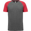 ADULT TRIBLEND TWO-TONE SPORTS SHORT-SLEEVED T-SHIRT