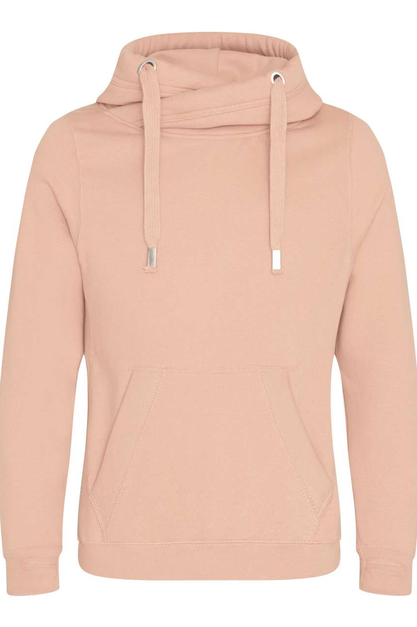 CROSS NECK HOODIE