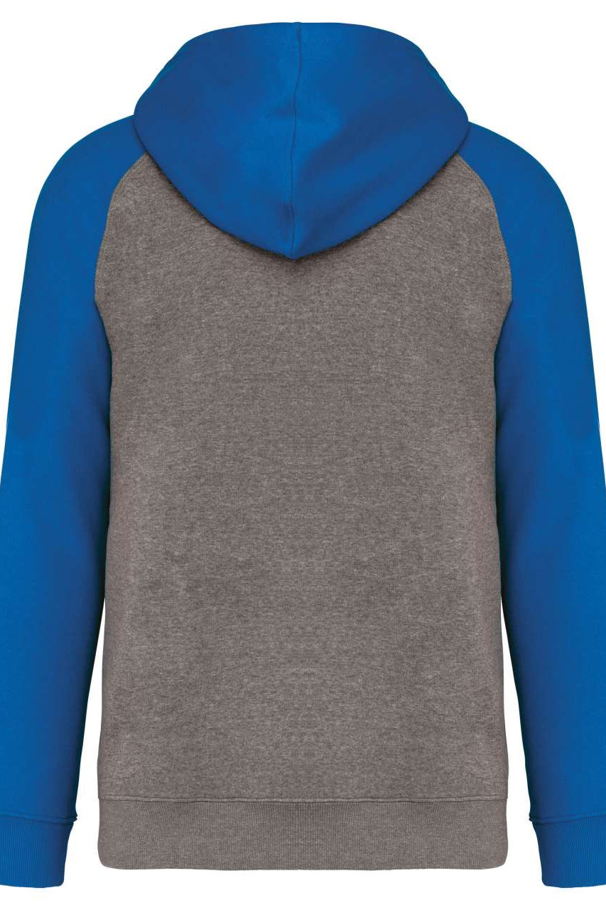 ADULT TWO-TONE HOODED SWEATSHIRT