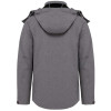 MEN'S DETACHABLE HOODED SOFTSHELL JACKET