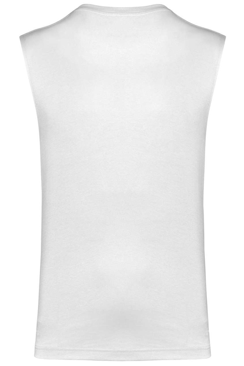 ECO-FRIENDLY MEN SLEEVELESS T-SHIRT