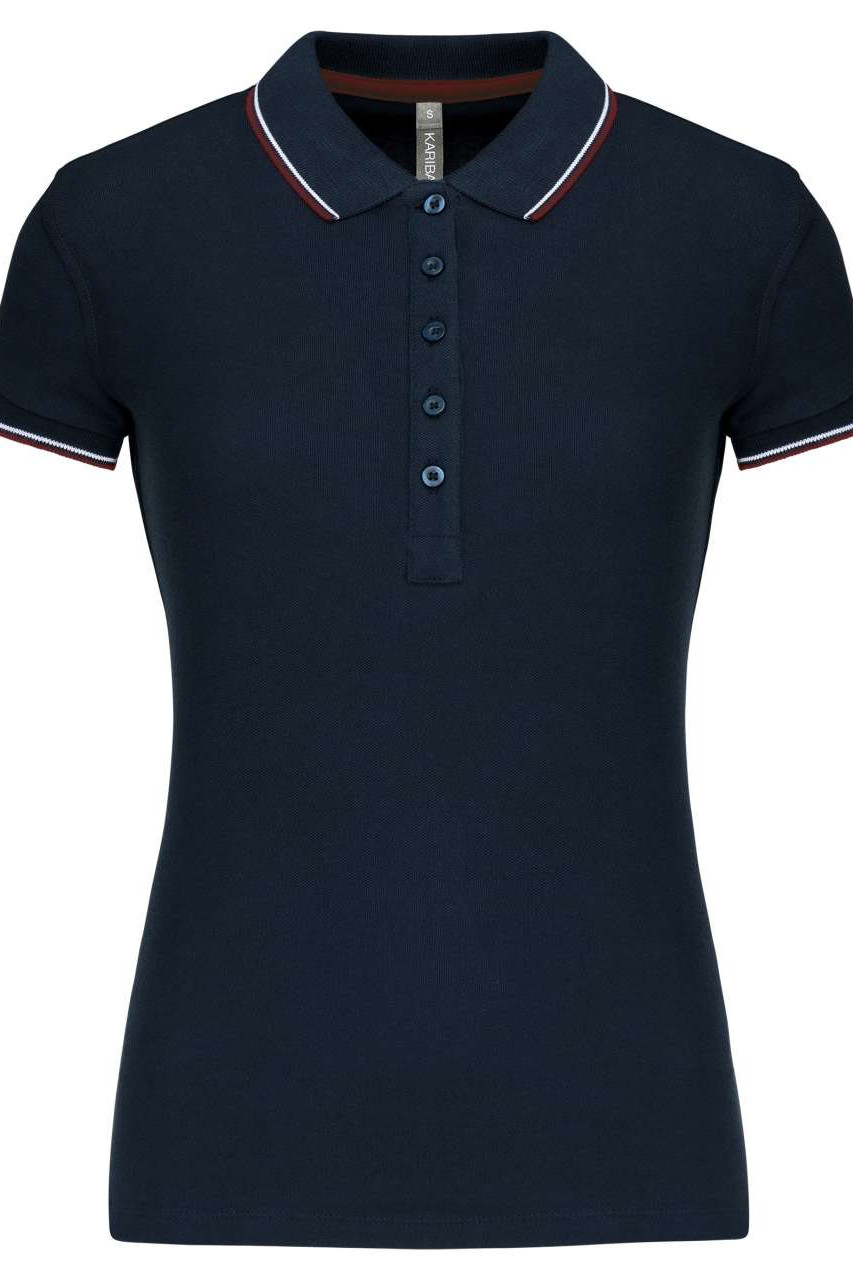 LADIES' SHORT-SLEEVED POLO SHIRT