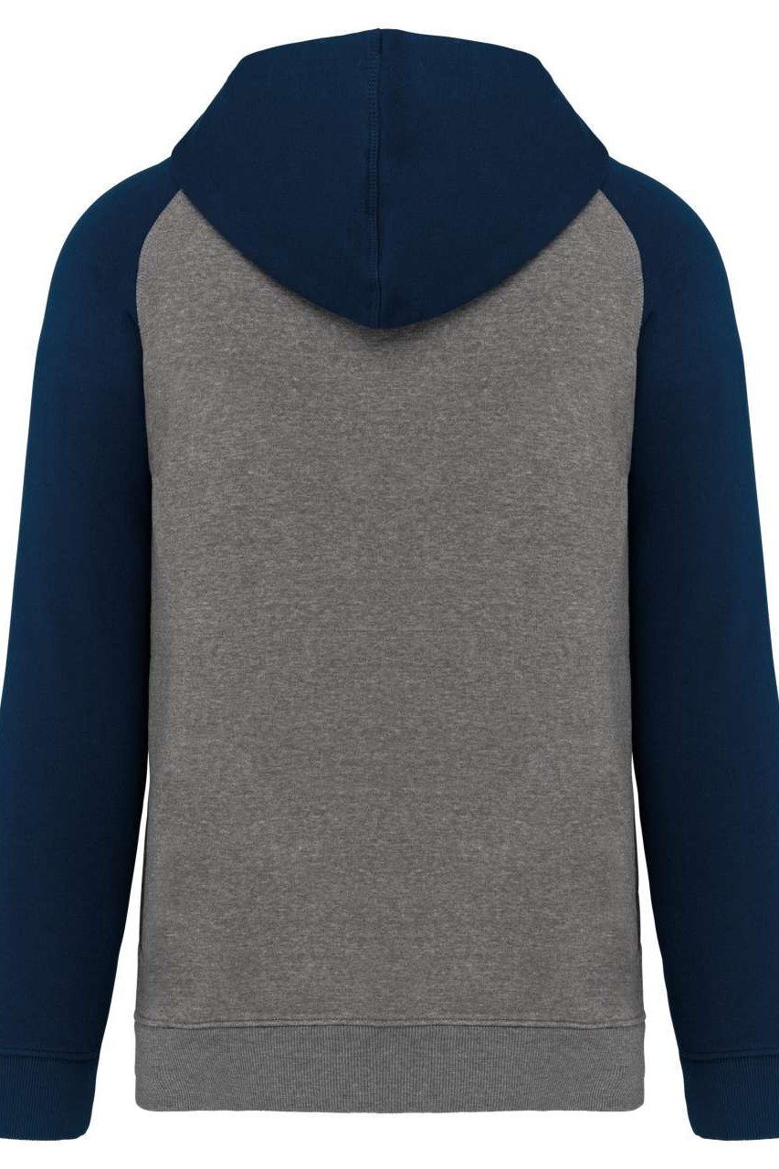 ADULT TWO-TONE HOODED SWEATSHIRT