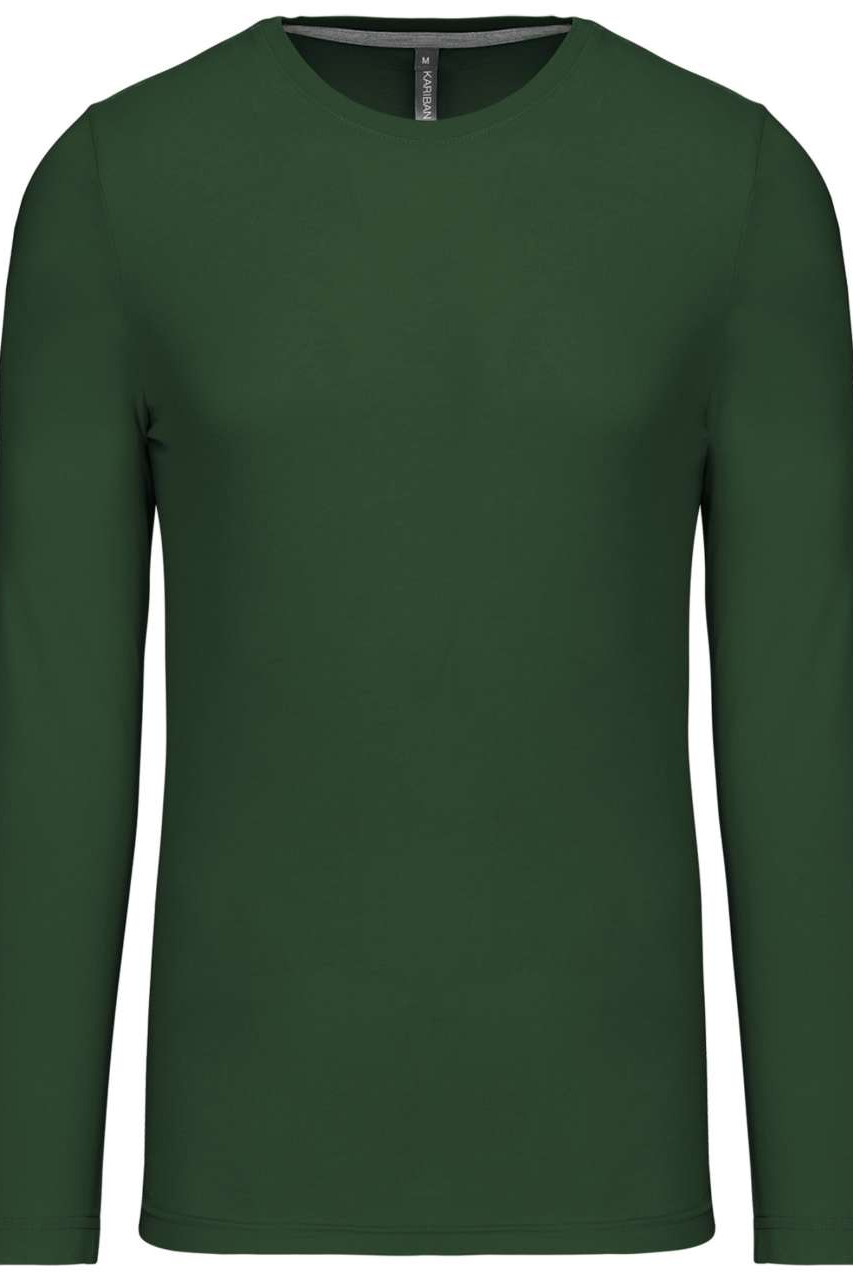 MEN'S LONG-SLEEVED CREW NECK T-SHIRT