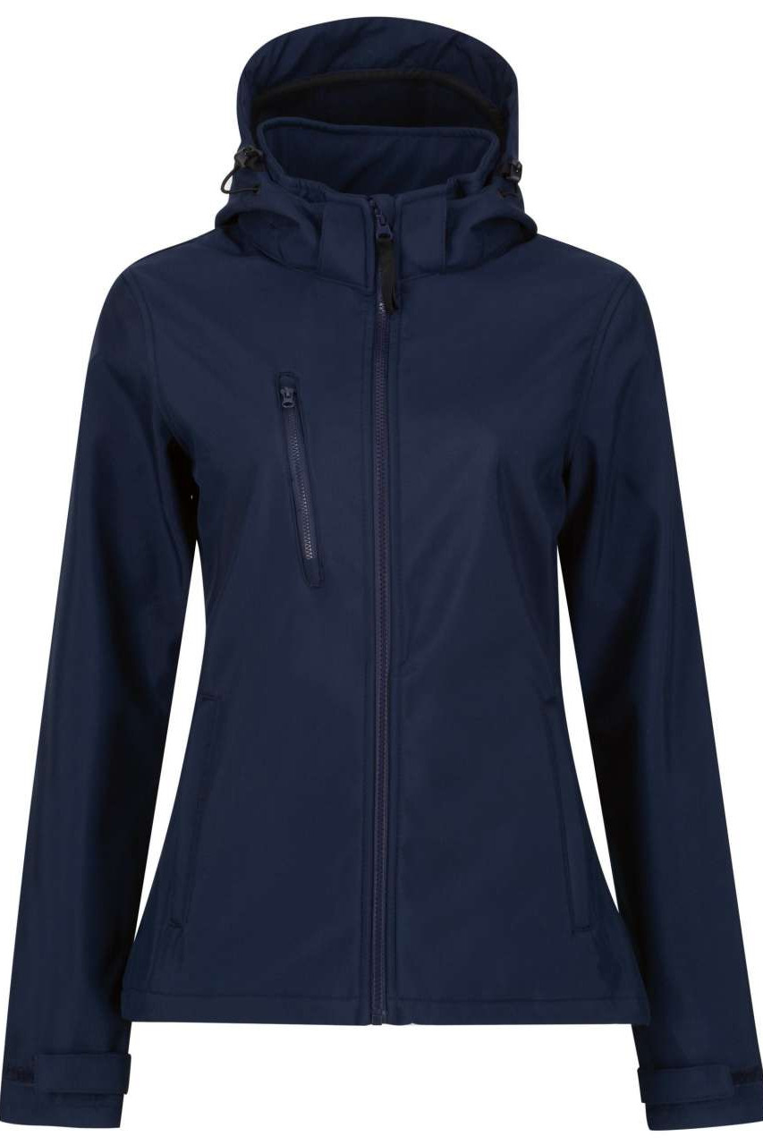 WOMEN'S VENTURER 3 LAYER HOODED PRINTABLE SOFTSHELL JACKET