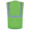 COMFORT EXECUTIVE SAFETY VEST "HAMBURG" - MULTIFUNCTIONAL WITH POCKETS