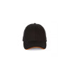 CAP WITH CONTRASTING SANDWICH PEAK - 6 PANELS